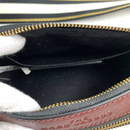 【中古品】【レディース】 MARC JACOBS マークジェイコブス THE SNAPSHOT DTM ザ スナップショット カバン バッグ かばん 鞄 ショルダーバッグ BLACK/RED ※汚れ・金属部スレキズあり 180-260830-io-02-fuzh カラー：ブラックレッド 万代Net店