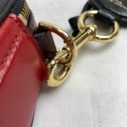 【中古品】【レディース】 MARC JACOBS マークジェイコブス THE SNAPSHOT DTM ザ スナップショット カバン バッグ かばん 鞄 ショルダーバッグ BLACK/RED ※汚れ・金属部スレキズあり 180-260830-io-02-fuzh カラー：ブラックレッド 万代Net店