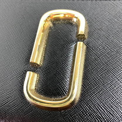 【中古品】【レディース】 MARC JACOBS マークジェイコブス THE SNAPSHOT DTM ザ スナップショット カバン バッグ かばん 鞄 ショルダーバッグ BLACK/RED ※汚れ・金属部スレキズあり 180-260830-io-02-fuzh カラー：ブラックレッド 万代Net店