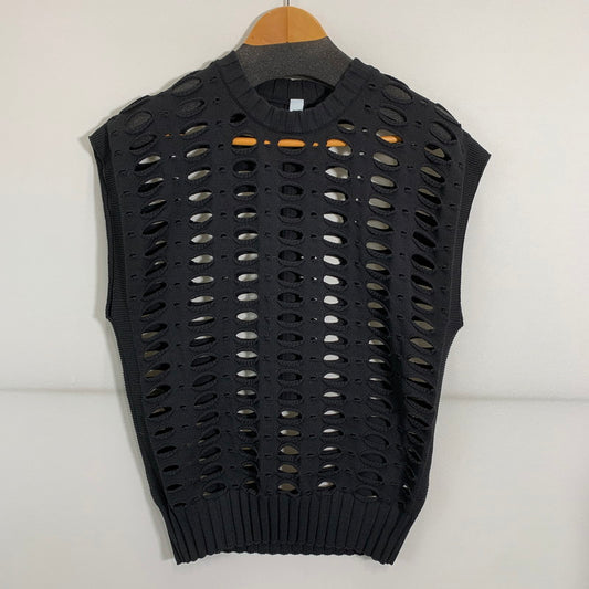 【中古品】【レディース】 CFCL シーエフシーエル FACADE VENTS VEST ベスト トップス 古着 170-250906-mh-02-fuz サイズ：3 カラー：ブラック 万代Net店