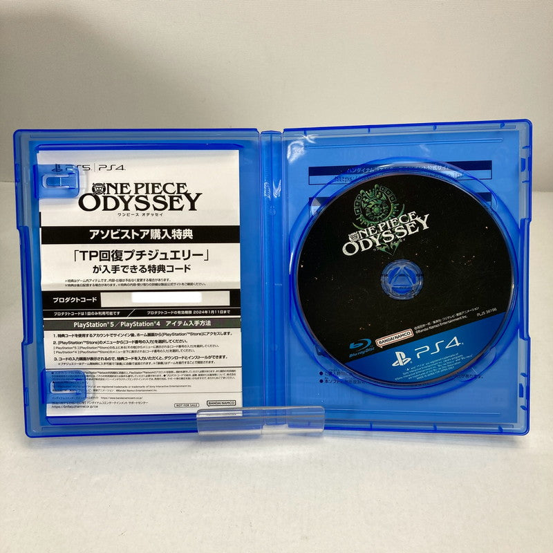 【中古美品】 PlayStation 4 PS4 プレイステーション4 プレステ4 ソフト ONE PIECE ODYSSEY ワンピース オデッセイ アソビストア特装版 [CERO区分_B / 12歳以上対象] ゲーム 027-250913-mh-05-fuz 万代Net店