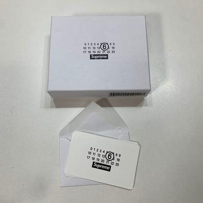 【中古美品】【メンズ】 SUPREME x MM６ MAISON MARGIELA シュプリーム マルジェラ RECEIPT WALLET 財布 200-080509-ky-03-fuz カラー：ブラック 万代Net店