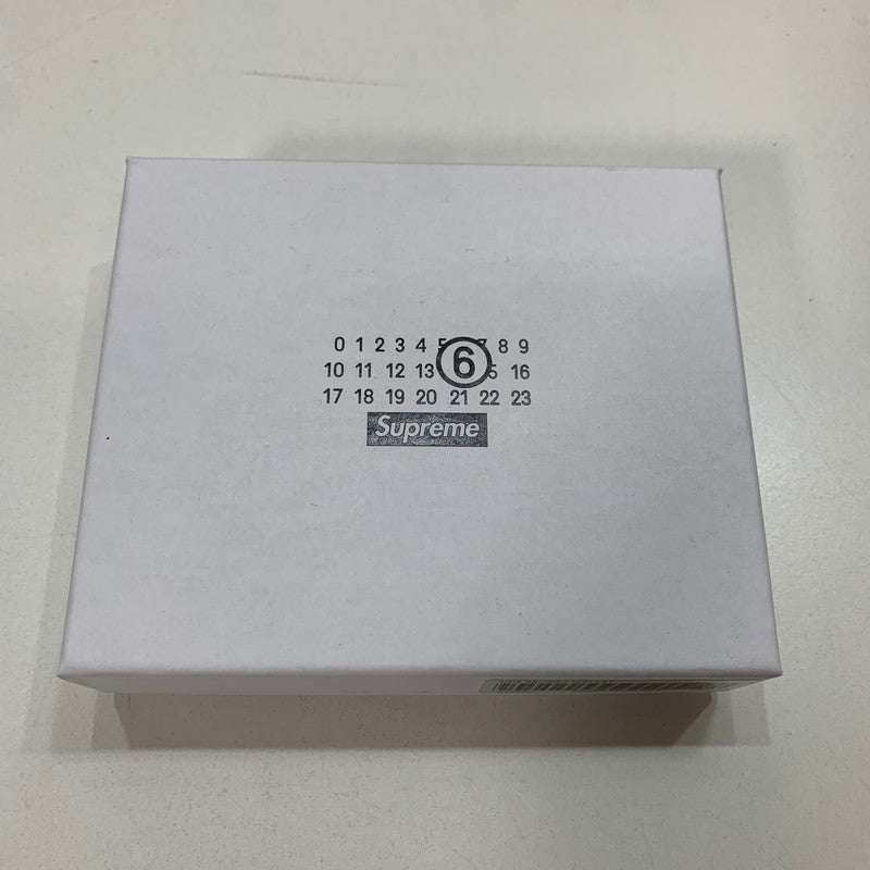 【中古美品】【メンズ】 SUPREME x MM６ MAISON MARGIELA シュプリーム マルジェラ RECEIPT WALLET 財布 200-080509-ky-03-fuz カラー：ブラック 万代Net店