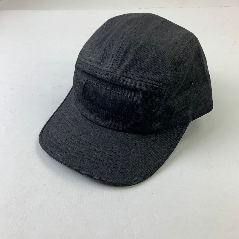【中古美品】【メンズ】 Supreme シュプリーム SUPREME×MM6 PAINT CAMP CAP 185-250907-st-21-fuz サイズ：58cm カラー：ブラック 万代Net店