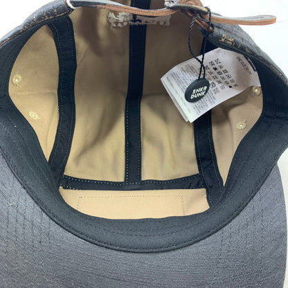 【中古美品】【メンズ】 Supreme シュプリーム SUPREME×MM6 PAINT CAMP CAP 185-250907-st-21-fuz サイズ：58cm カラー：ブラック 万代Net店