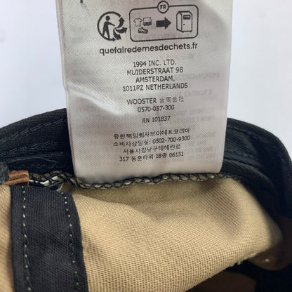 【中古美品】【メンズ】 Supreme シュプリーム SUPREME×MM6 PAINT CAMP CAP 185-250907-st-21-fuz サイズ：58cm カラー：ブラック 万代Net店