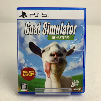 【中古美品】 PlayStation5 PS5 プレイステーション5 プレステ5 ソフト Goat Simulator: Remastered [CERO区分_D / 17歳以上対象] 026-260802-mh-14-fuz 万代Net店