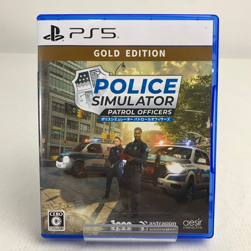 【中古美品】 PlayStation5 PS5 プレイステーション5 プレステ5 ソフト ポリスシミュレーター GOLD EDITION [CERO区分_C/ 15歳以上対象] 026-260802-mh-13-fuz 万代Net店