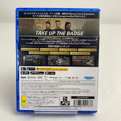 【中古美品】 PlayStation5 PS5 プレイステーション5 プレステ5 ソフト ポリスシミュレーター GOLD EDITION [CERO区分_C/ 15歳以上対象] 026-260802-mh-13-fuz 万代Net店