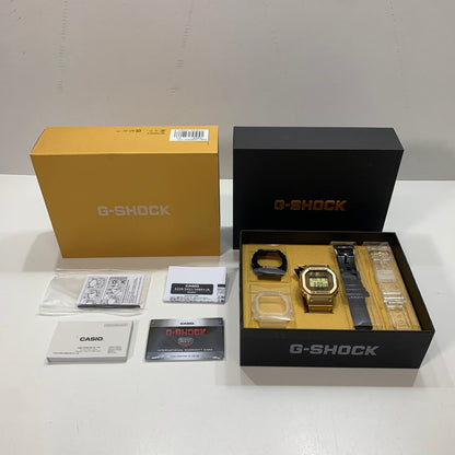 【中古美品】【メンズ】 G-SHOCK ジーショック DWE-5600HG-1DR 海外モデル "5600 SERIES"クォーツ腕時計 時計 196-080509-ky-04-fuz カラー：ゴールド 万代Net店