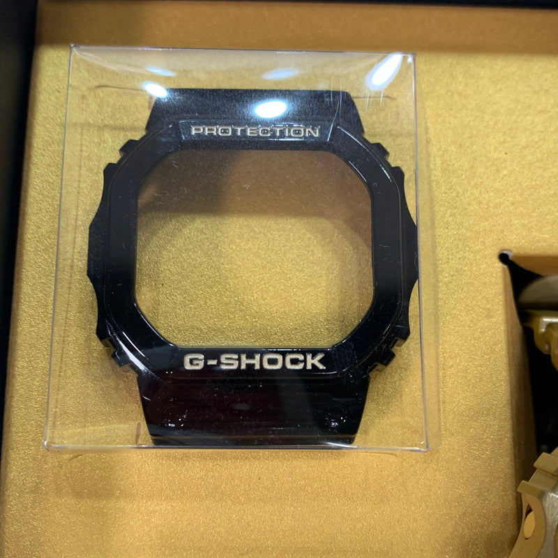 【中古美品】【メンズ】 G-SHOCK ジーショック DWE-5600HG-1DR 海外モデル "5600 SERIES"クォーツ腕時計 時計 196-080509-ky-04-fuz カラー：ゴールド 万代Net店