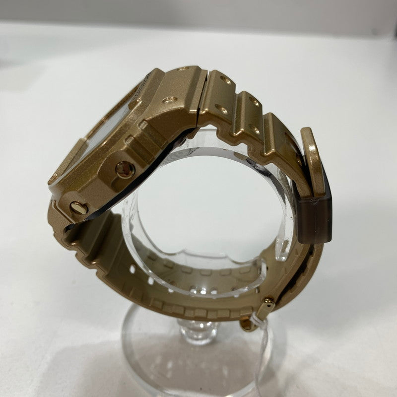 【中古美品】【メンズ】 G-SHOCK ジーショック DWE-5600HG-1DR 海外モデル "5600 SERIES"クォーツ腕時計 時計 196-080509-ky-04-fuz カラー：ゴールド 万代Net店