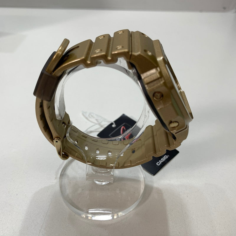 【中古美品】【メンズ】 G-SHOCK ジーショック DWE-5600HG-1DR 海外モデル "5600 SERIES"クォーツ腕時計 時計 196-080509-ky-04-fuz カラー：ゴールド 万代Net店