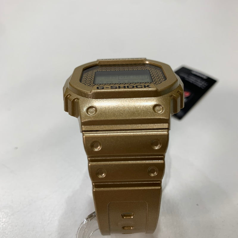 【中古美品】【メンズ】 G-SHOCK ジーショック DWE-5600HG-1DR 海外モデル "5600 SERIES"クォーツ腕時計 時計 196-080509-ky-04-fuz カラー：ゴールド 万代Net店