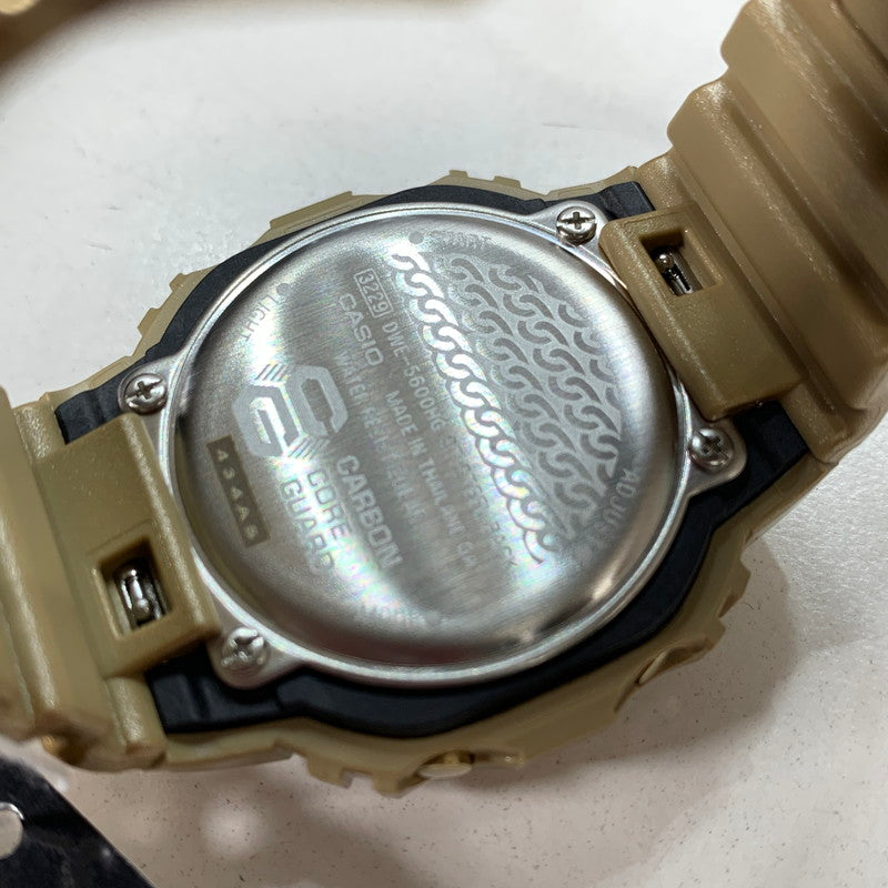 【中古美品】【メンズ】 G-SHOCK ジーショック DWE-5600HG-1DR 海外モデル "5600 SERIES"クォーツ腕時計 時計 196-080509-ky-04-fuz カラー：ゴールド 万代Net店