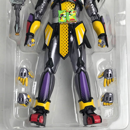 【中古品】 開封品 S.H.F 仮面ライダー最光 金の武器 銀の武器／エックスソードマン フィギュア 042-260208-io-18-fuzh 万代Net店