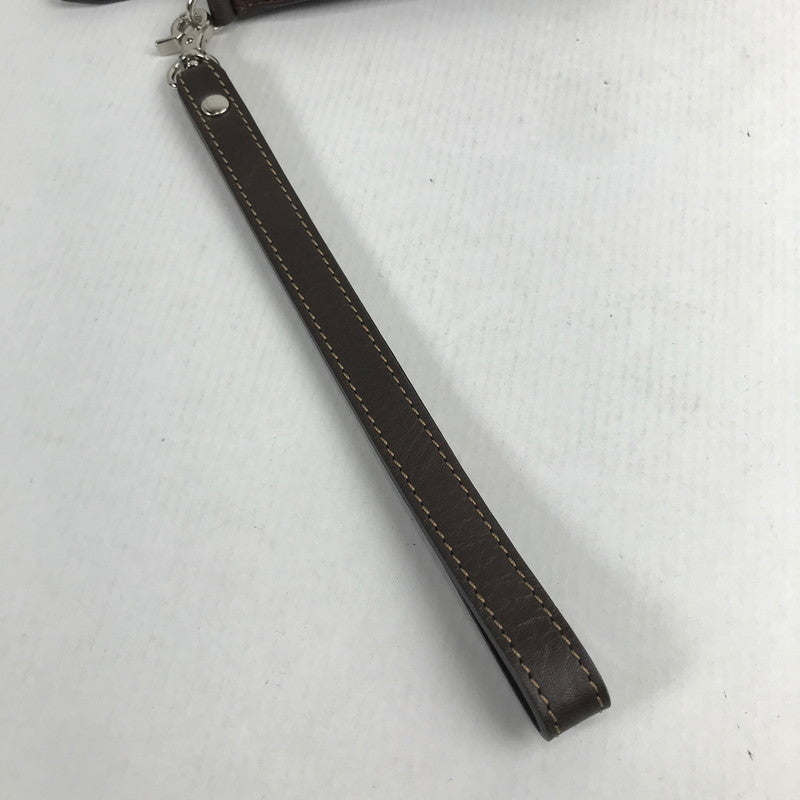【中古品】 SOMES ソメス セカンドバッグ クラッチバッグ カバン 188-260128-mh-04-fuz カラー：ブラウン 万代Net店