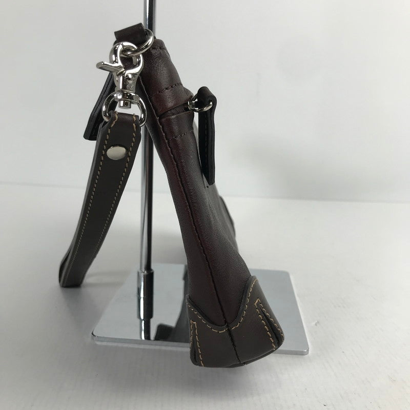 【中古品】 SOMES ソメス セカンドバッグ クラッチバッグ カバン 188-260128-mh-04-fuz カラー：ブラウン 万代Net店