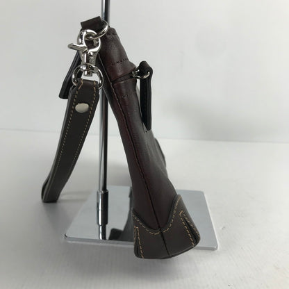 【中古品】 SOMES ソメス セカンドバッグ クラッチバッグ カバン 188-260128-mh-04-fuz カラー：ブラウン 万代Net店