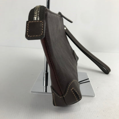 【中古品】 SOMES ソメス セカンドバッグ クラッチバッグ カバン 188-260128-mh-04-fuz カラー：ブラウン 万代Net店