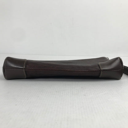 【中古品】 SOMES ソメス セカンドバッグ クラッチバッグ カバン 188-260128-mh-04-fuz カラー：ブラウン 万代Net店