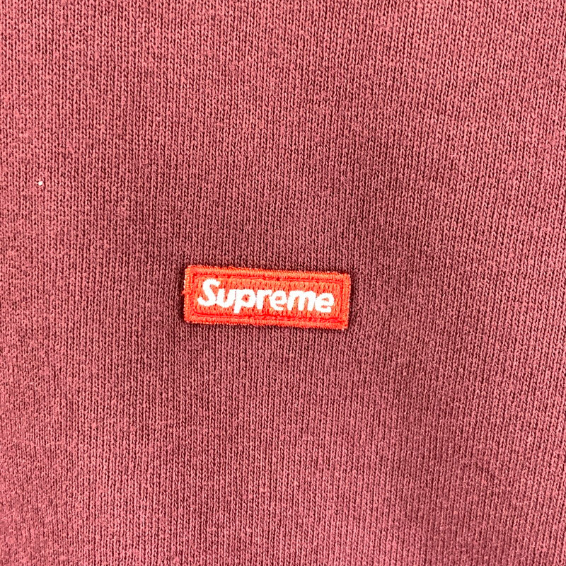 【中古美品】【メンズ】 SUPREME シュプリーム SMALL BOX CREWNECK スモール ボックス ロゴ クルーネック スウェット トレーナー 長袖 トップス 古着 149-250909-mh-05-fuz サイズ：L カラー：マルーン 万代Net店