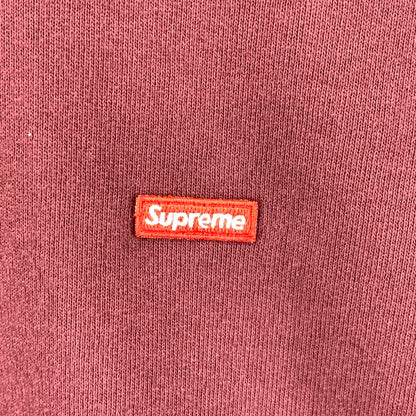【中古美品】【メンズ】 SUPREME シュプリーム SMALL BOX CREWNECK スモール ボックス ロゴ クルーネック スウェット トレーナー 長袖 トップス 古着 149-250909-mh-05-fuz サイズ：L カラー：マルーン 万代Net店