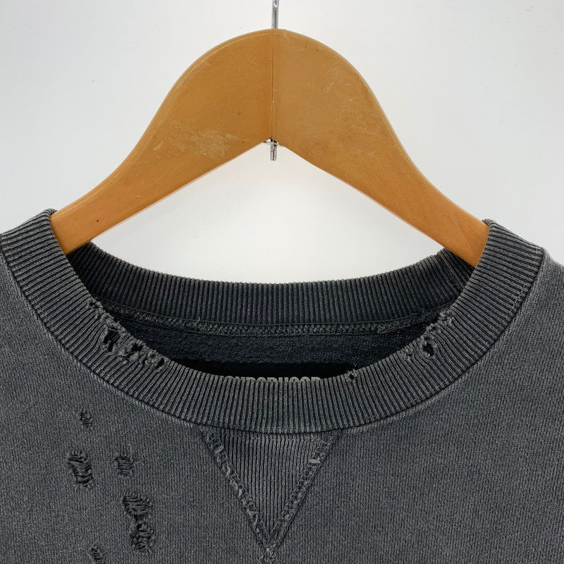 【中古品】【メンズ】 NEIGHBORHOOD ネイバーフッド 241OKNH-CSM01 SWEAT SHIRT クルーネック スウェット トレーナー トップス 長袖 古着 142-250909-mh-11-fuz サイズ：S カラー：ブラック 万代Net店
