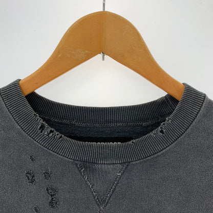 【中古品】【メンズ】 NEIGHBORHOOD ネイバーフッド 241OKNH-CSM01 SWEAT SHIRT クルーネック スウェット トレーナー トップス 長袖 古着 142-250909-mh-11-fuz サイズ：S カラー：ブラック 万代Net店
