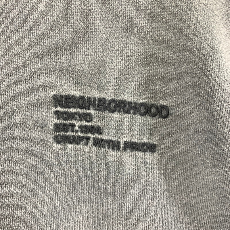 【中古品】【メンズ】 NEIGHBORHOOD ネイバーフッド 241OKNH-CSM01 SWEAT SHIRT クルーネック スウェット トレーナー トップス 長袖 古着 142-250909-mh-11-fuz サイズ：S カラー：ブラック 万代Net店