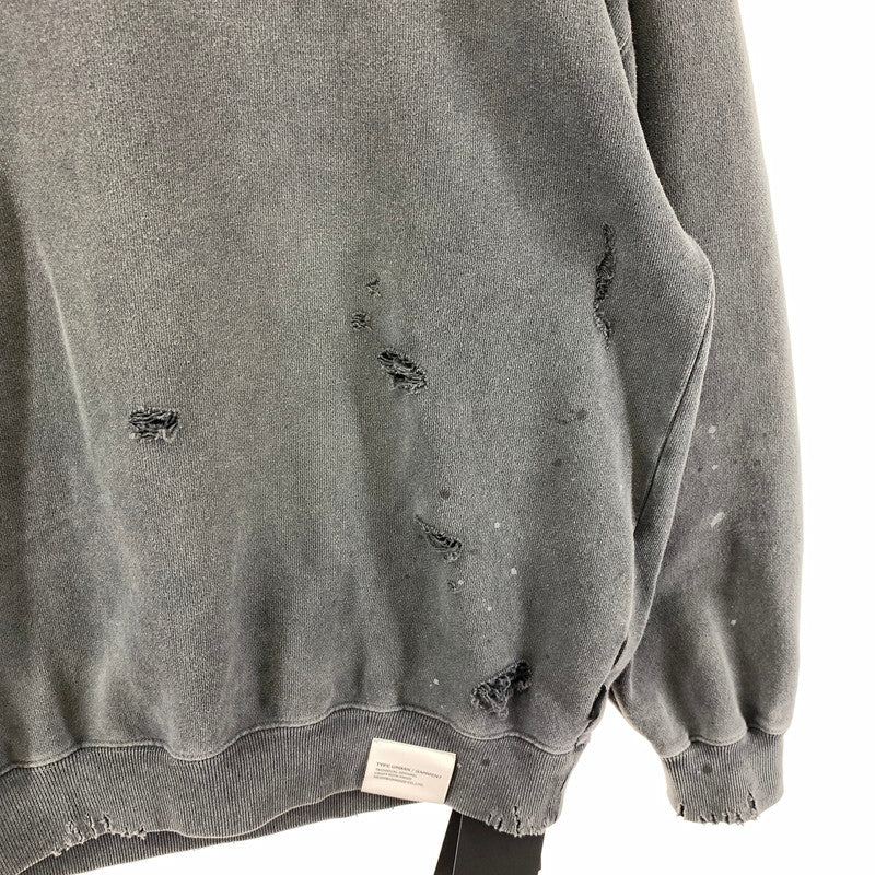 【中古品】【メンズ】 NEIGHBORHOOD ネイバーフッド 241OKNH-CSM01 SWEAT SHIRT クルーネック スウェット トレーナー トップス 長袖 古着 142-250909-mh-11-fuz サイズ：S カラー：ブラック 万代Net店