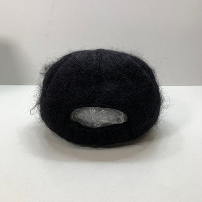 【中古品】【メンズ/レディース】 GUCCI グッチ 729349 3HAN8 モヘア ベースボール キャップ 帽子 183-250910-mh-09-fuz サイズ：L カラー：ブラック 万代Net店
