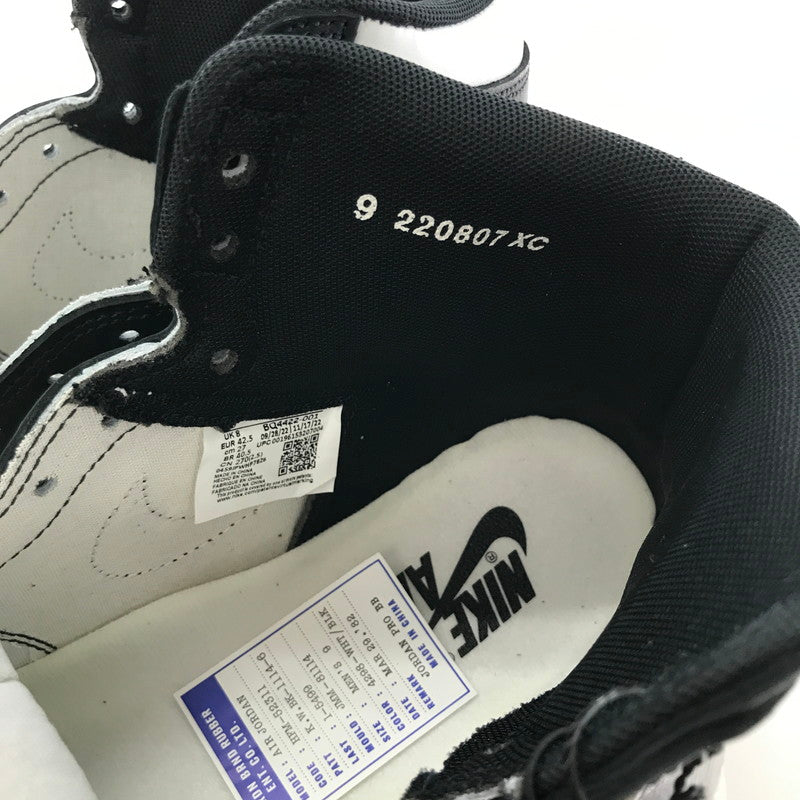 【中古美品】【メンズ】 NIKE ナイキ エアジョーダン1 ハイ '85 AIR JORDAN 1 HI '85 BQ4422-001 スニーカー 靴 160-250921-xz-22-fuz サイズ：27.0cm カラー：ブラック/ホワイト 万代Net店