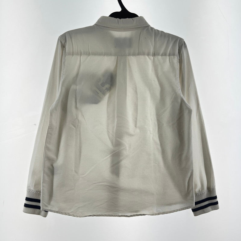 【中古品】【メンズ】 CHAMPION チャンピオン 長袖シャツ WHITE SIZE:M/Cパッチ ※使用感有 148-260919-io-15-fuzh カラー：ホワイト 万代Net店