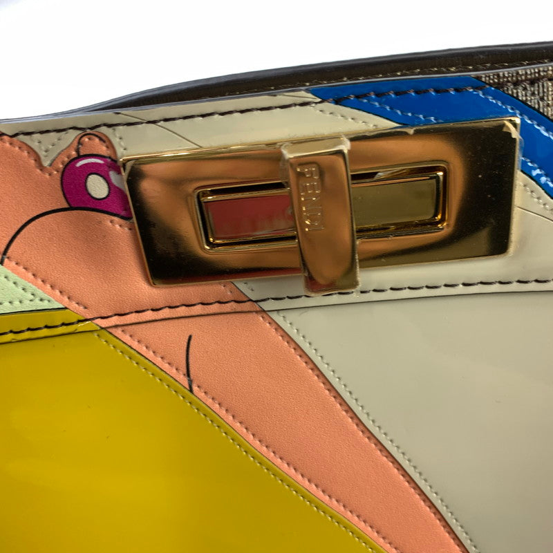 【中古品】【レディース】 FENDI WS4920 ズッカ柄ハンドバッグ カバン フェンディ 180-250911-st-17-fuz カラー：ブラウン 万代Net店