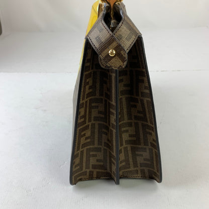 【中古品】【レディース】 FENDI WS4920 ズッカ柄ハンドバッグ カバン フェンディ 180-250911-st-17-fuz カラー：ブラウン 万代Net店