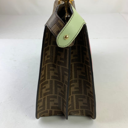 【中古品】【レディース】 FENDI WS4920 ズッカ柄ハンドバッグ カバン フェンディ 180-250911-st-17-fuz カラー：ブラウン 万代Net店
