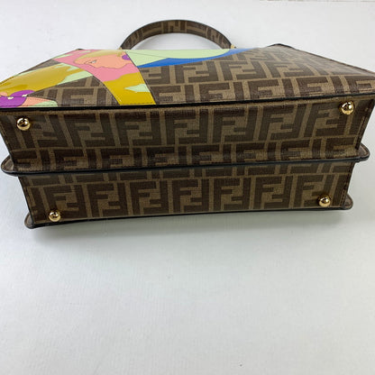 【中古品】【レディース】 FENDI WS4920 ズッカ柄ハンドバッグ カバン フェンディ 180-250911-st-17-fuz カラー：ブラウン 万代Net店