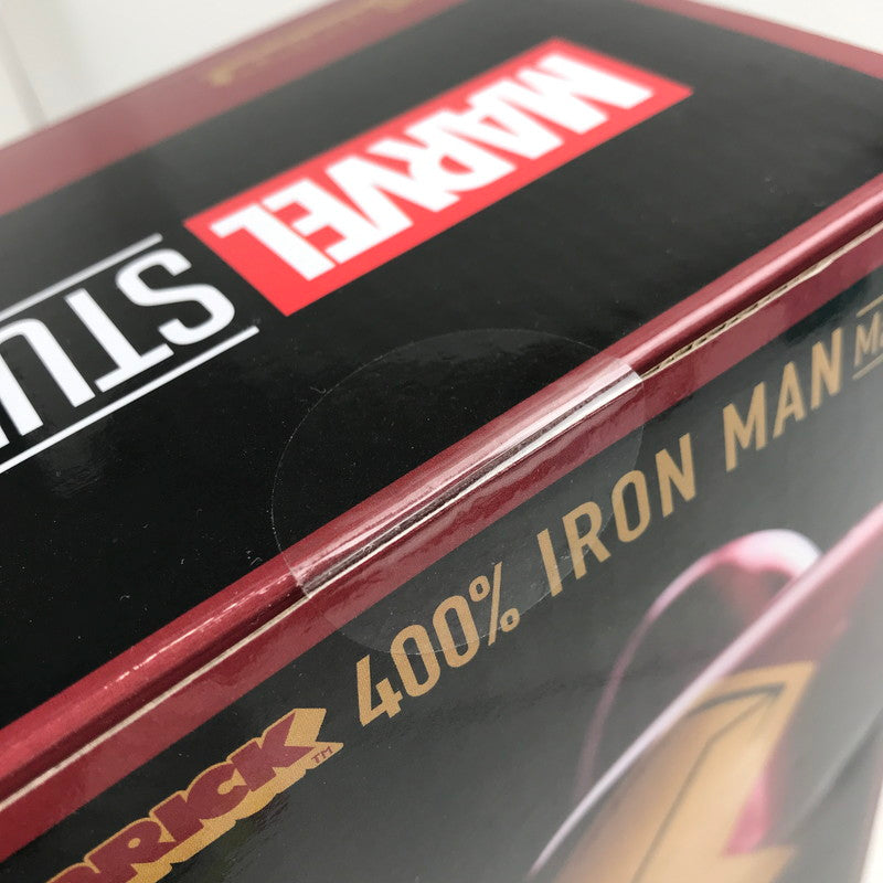 【中古美品】 未開封 ベアブリック Happyくじ MARVEL CIVIL WAR CAPTAIN AMERICA SP賞 アイアンマンMK-46　アメコミ フィギュア 055-260209-io-03-fuzh 万代Net店