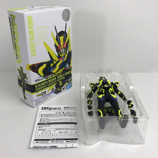 【中古品】 開封品 S.H.F 仮面ライダーゼロワン シャイニングアサルトホッパー フィギュア 042-260208-io-15-fuzh 万代Net店