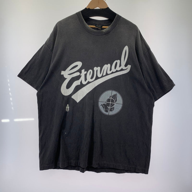 【中古品】【メンズ】 SAINT MICHAEL×FEAR OG GOD SM-HR8-0000-C01 SNT OF GOD FG SS TEE セント マイケル 140-250918-st-07-fuz サイズ：0S カラー：ブラック 万代Net店