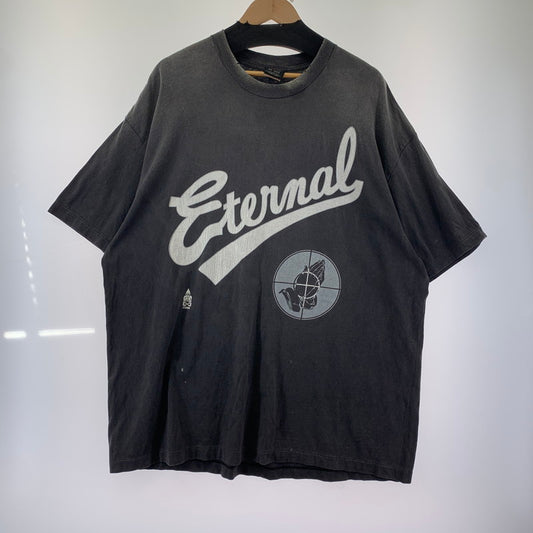 【中古品】【メンズ】 SAINT MICHAEL×FEAR OG GOD SM-HR8-0000-C01 SNT OF GOD FG SS TEE セント マイケル 140-250918-st-07-fuz サイズ：0S カラー：ブラック 万代Net店