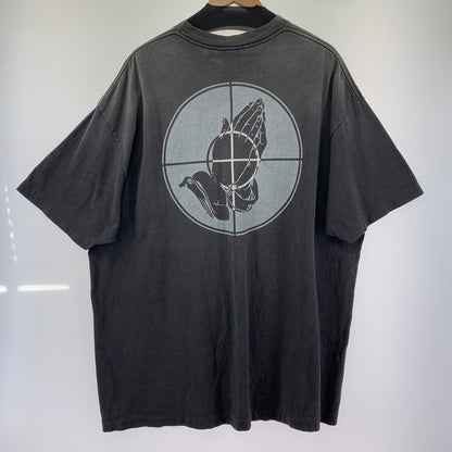 【中古品】【メンズ】 SAINT MICHAEL×FEAR OG GOD SM-HR8-0000-C01 SNT OF GOD FG SS TEE セント マイケル 140-250918-st-07-fuz サイズ：0S カラー：ブラック 万代Net店