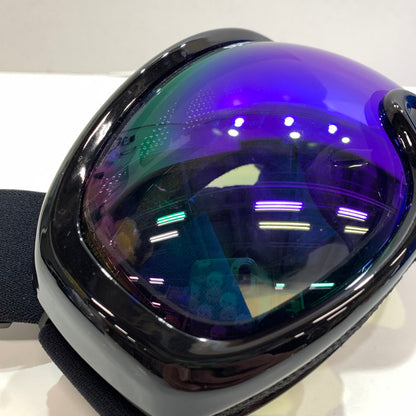 【中古品】 Spoon スプーン ミラーレンズ ゴーグル スノーゴーグル ストラップカラー青 127-261022-ky-09-fuz 万代Net店