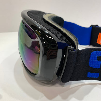【中古品】 Spoon スプーン ミラーレンズ ゴーグル スノーゴーグル ストラップカラー青 127-261022-ky-09-fuz 万代Net店