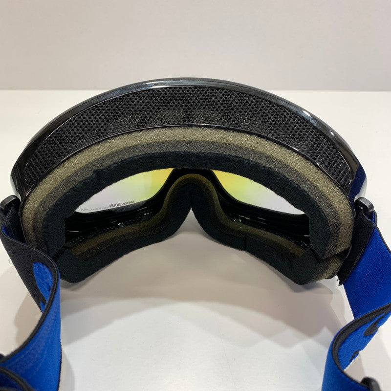 【中古品】 Spoon スプーン ミラーレンズ ゴーグル スノーゴーグル ストラップカラー青 127-261022-ky-09-fuz 万代Net店