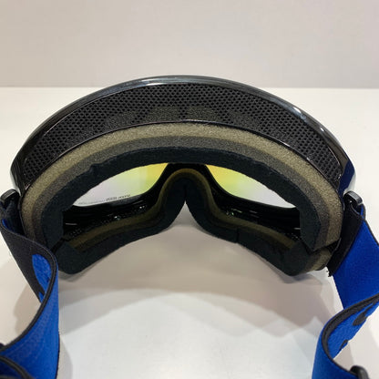 【中古品】 Spoon スプーン ミラーレンズ ゴーグル スノーゴーグル ストラップカラー青 127-261022-ky-09-fuz 万代Net店