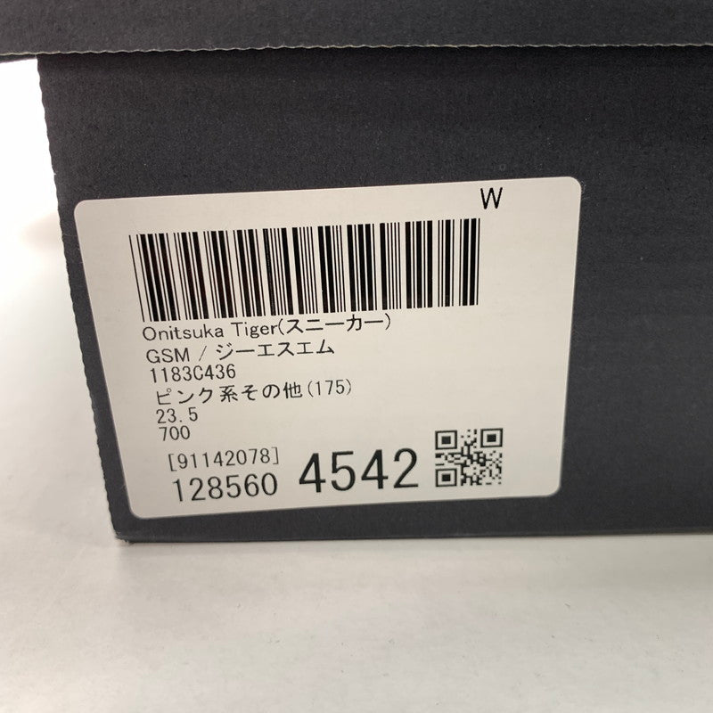 【中古美品】【メンズ】 ONITSUKA TIGER 1183C436-700 GSM CRYSTAL PINK スニーカー 靴 オニツカ タイガー 166-250915-st-14-fuz サイズ：23.5cm カラー：ピンク 万代Net店