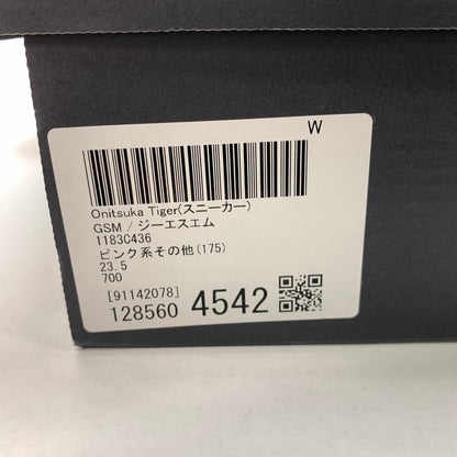 【中古美品】【メンズ】 ONITSUKA TIGER 1183C436-700 GSM CRYSTAL PINK スニーカー 靴 オニツカ タイガー 166-250915-st-14-fuz サイズ：23.5cm カラー：ピンク 万代Net店