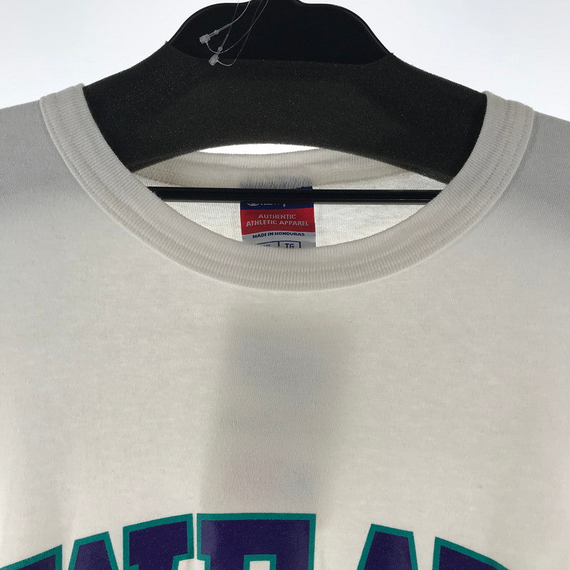 【中古品】【メンズ】 CHAMPION チャンピョン 半袖Tシャツ カラーWHITE 白 SIZE:XL 1LDK別注 WEAT HER. カレッジロゴ　 148-260804-ky-05-fuzh 万代Net店
